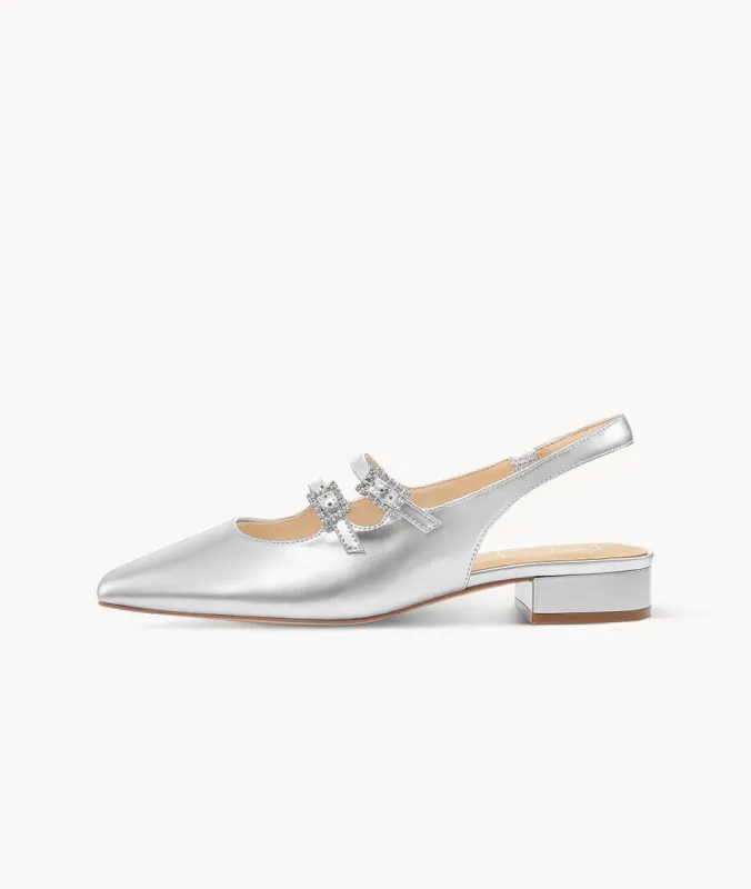 Silver Moon Slingback sold by 7OR9