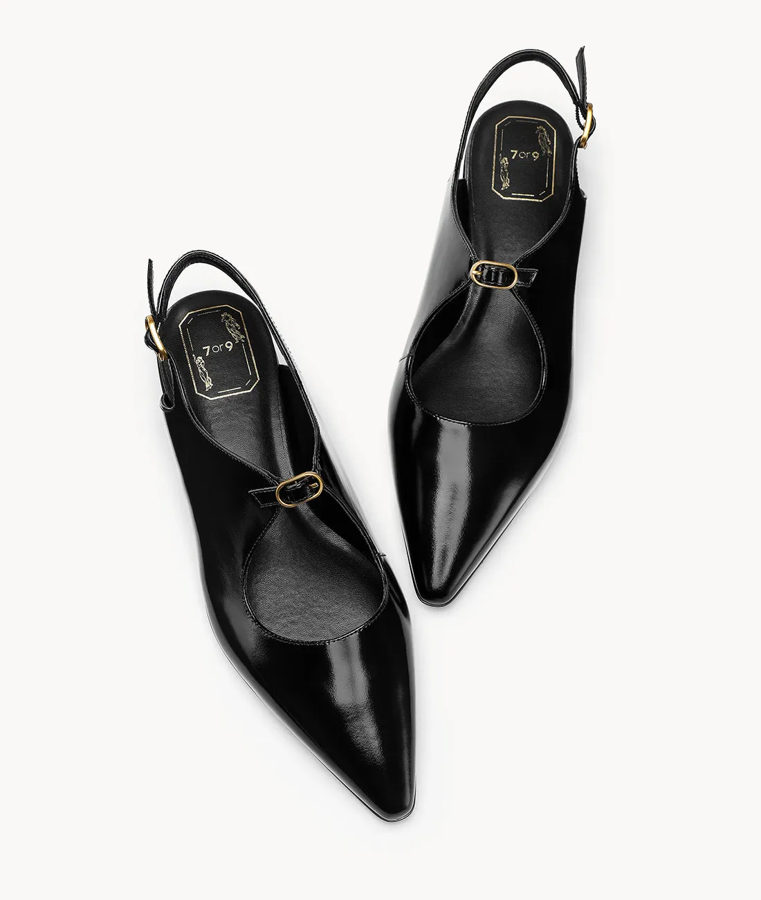 Black Cherry Slingback sold by 7OR9 product image thumbnail 5