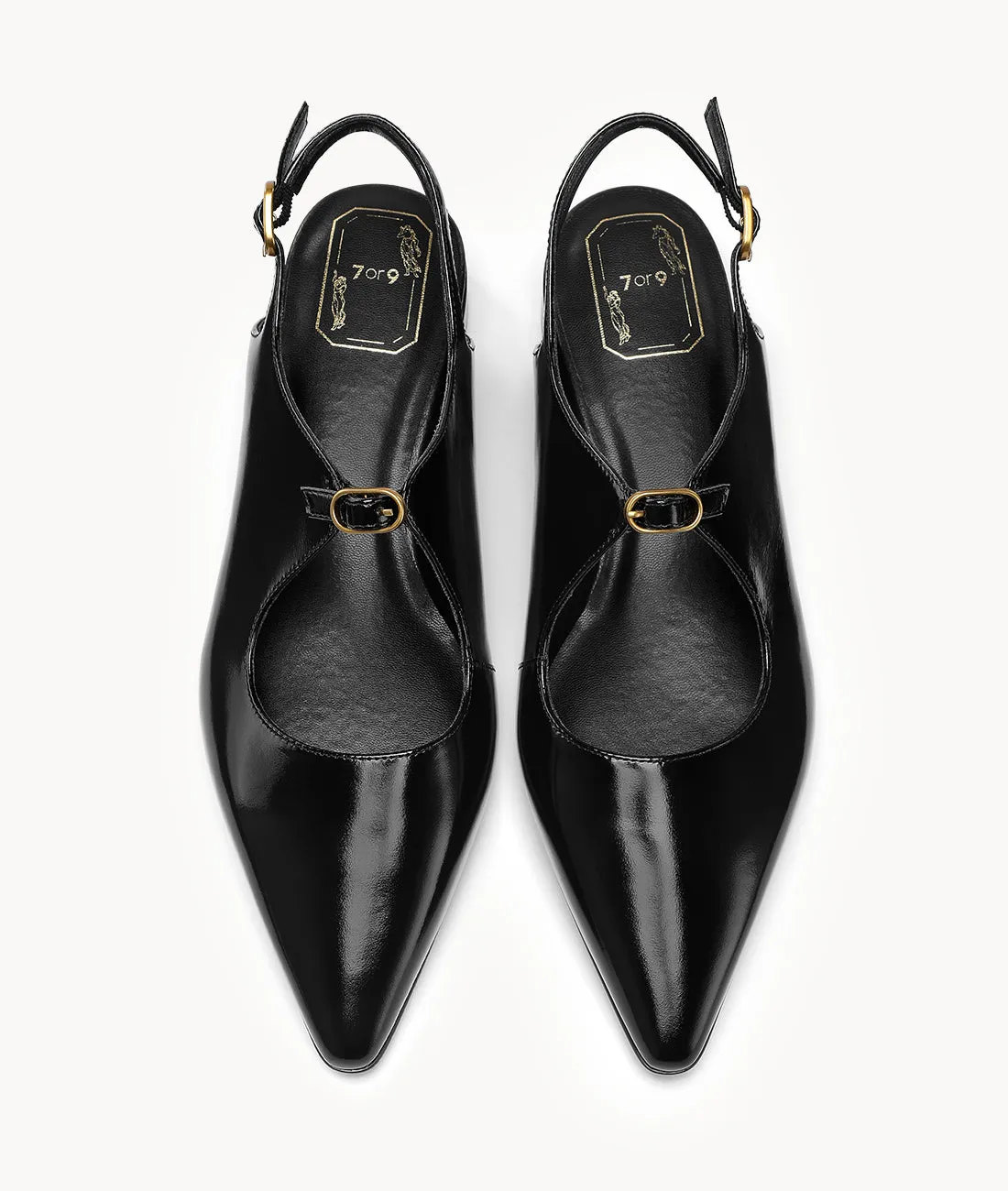 Black Cherry Slingback sold by 7OR9 product image thumbnail 3