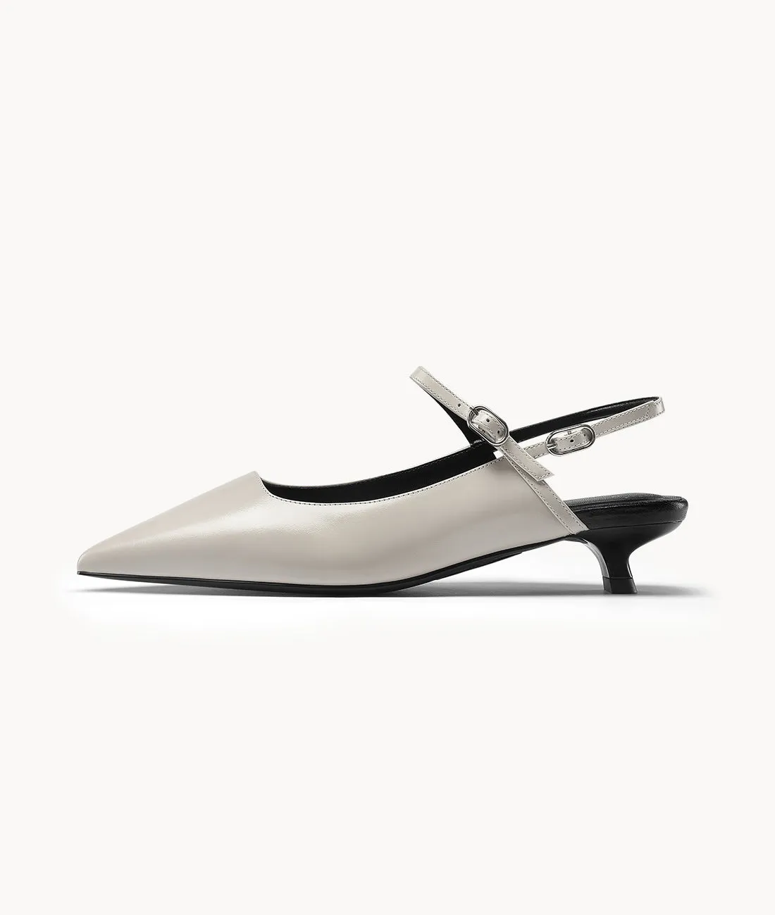 Ivory Pearl Slingback sold by 7OR9