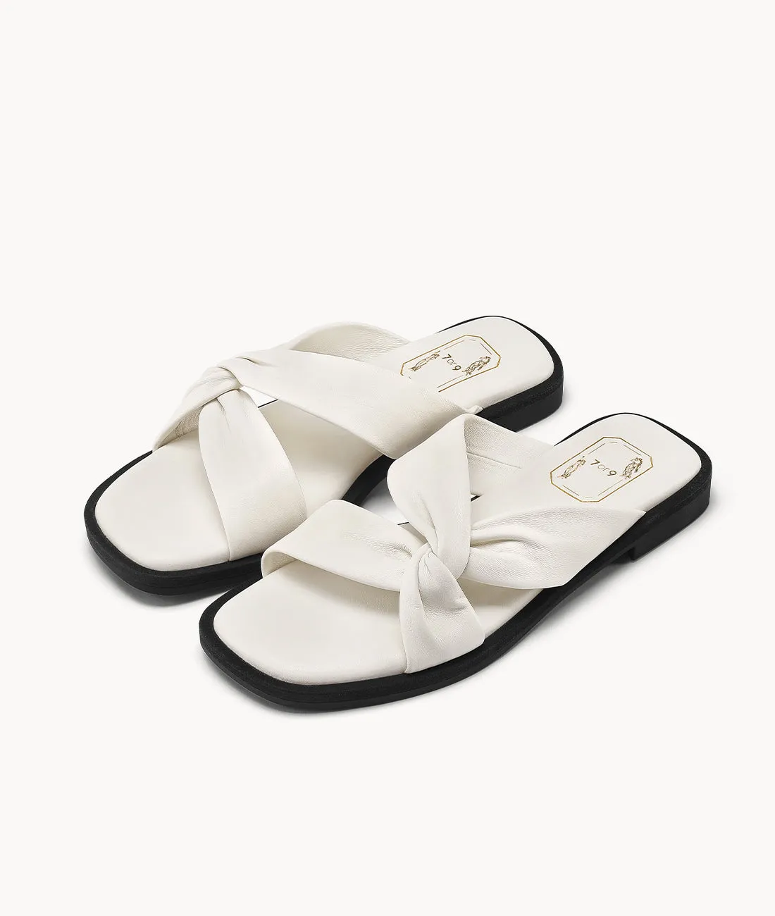 Creamy Egg Roll Sandal sold by 7OR9 product image thumbnail 2