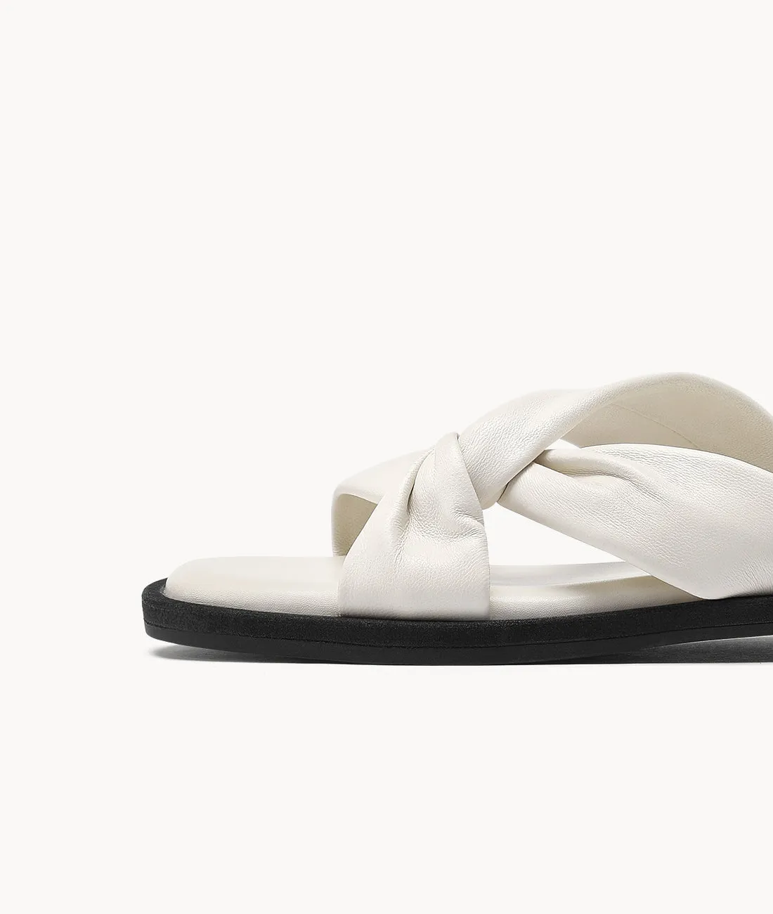 Creamy Egg Roll Sandal sold by 7OR9 product image thumbnail 3