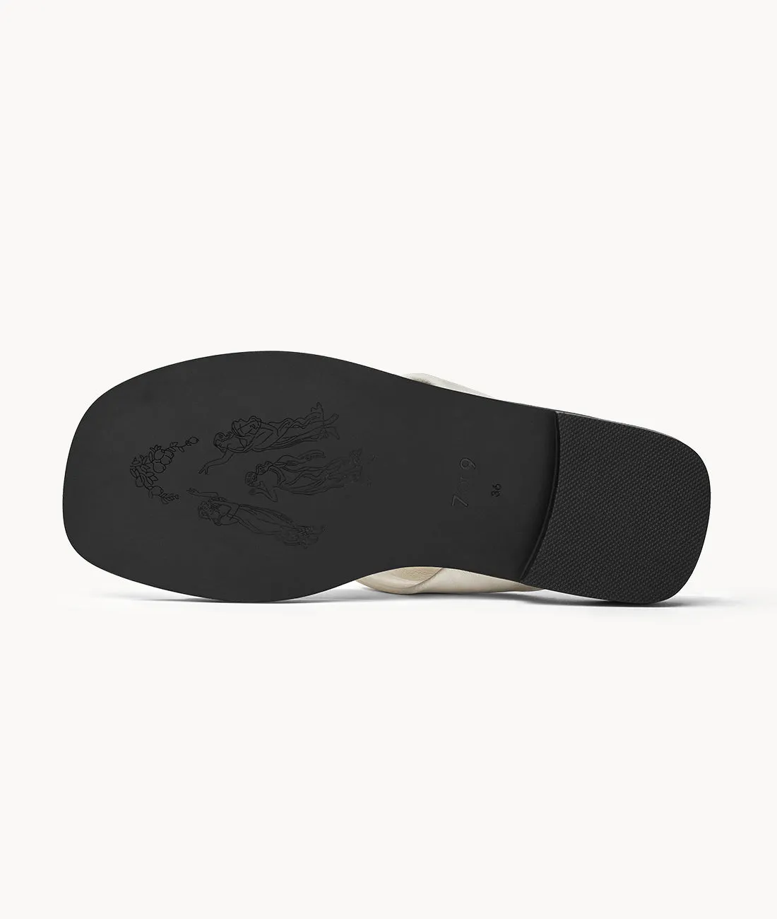 Creamy Egg Roll Sandal sold by 7OR9 product image thumbnail 4