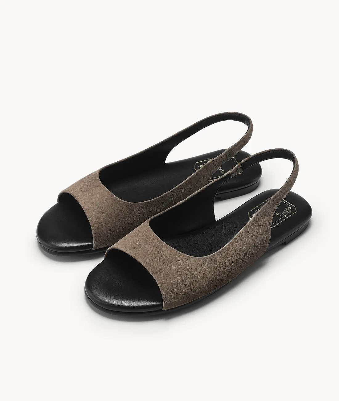 Hazelnut Pie Suede Sandal sold by 7OR9 product image thumbnail 2