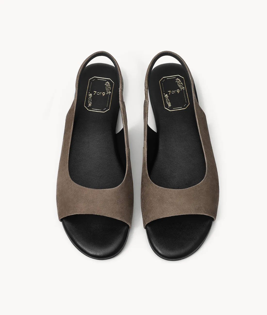 Hazelnut Pie Suede Sandal sold by 7OR9 product image thumbnail 3