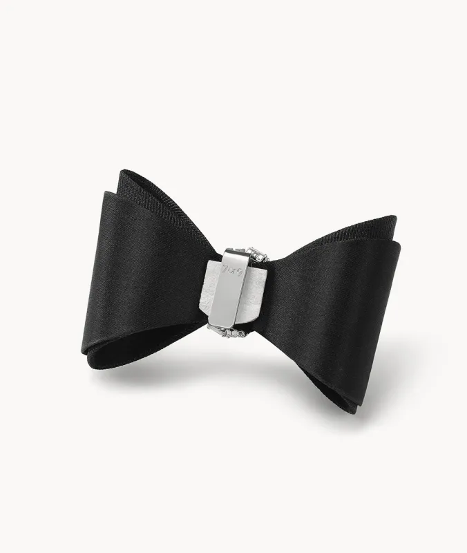 Silk Bow Buckle - Black sold by 7OR9