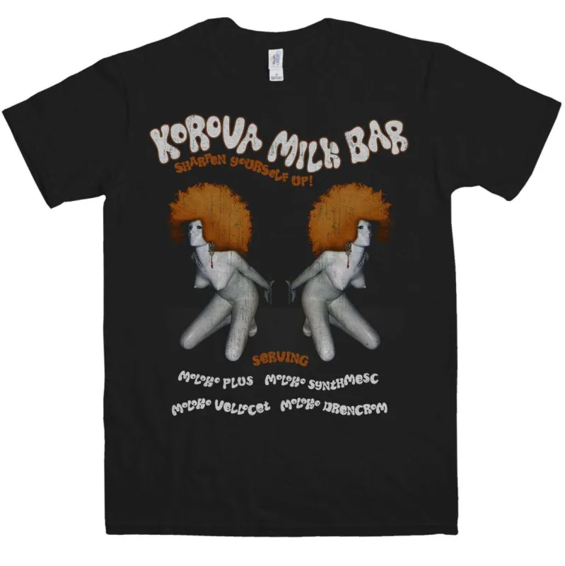 Korova Milk Bar T-Shirt sold by 8Ball