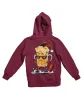 Christmas Beer Fun Santa Back Printed Christmas Hoodie sold by 8Ball