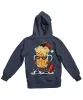 Christmas Beer Fun Santa Back Printed Christmas Hoodie sold by 8Ball