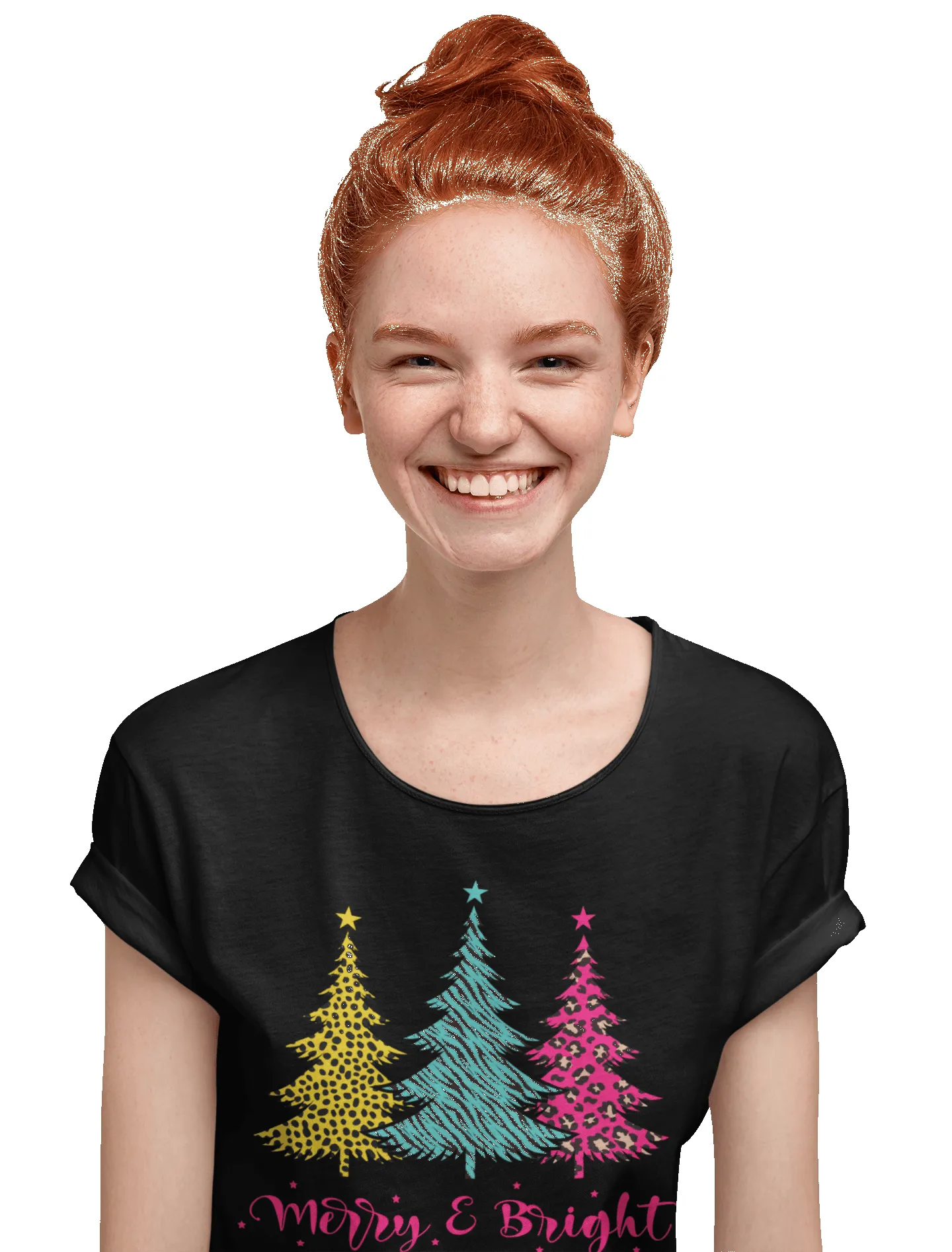 Triple Christmas Tree Womens Style T-Shirt sold by 8Ball