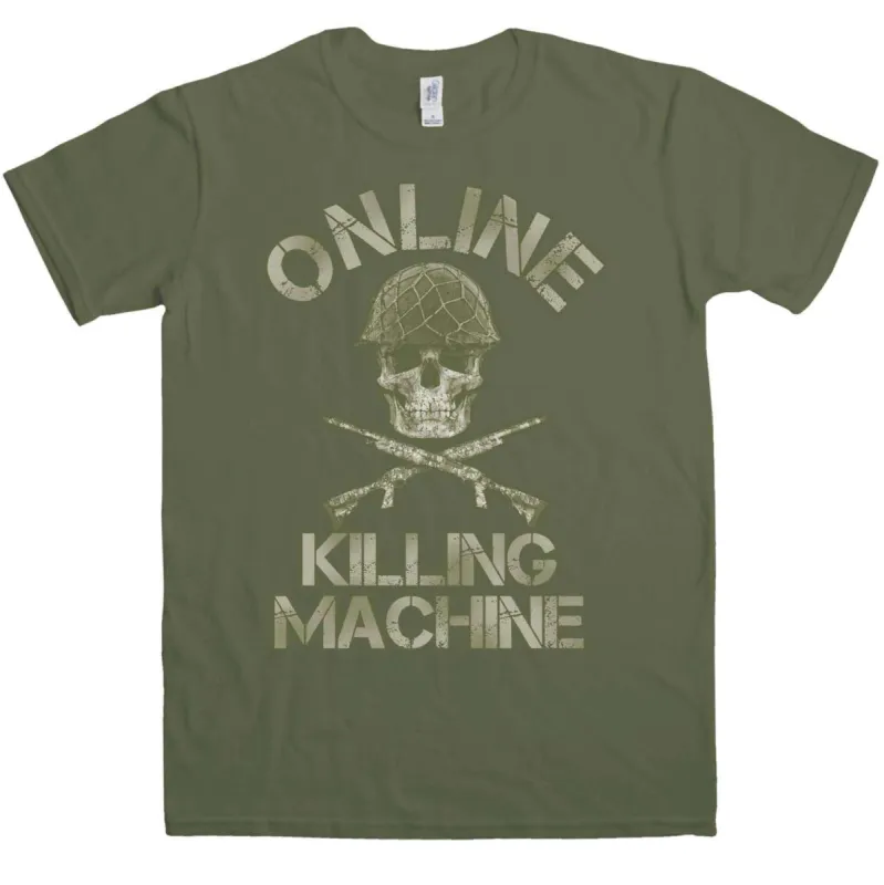 Online Killing Machine T-Shirt sold by 8Ball