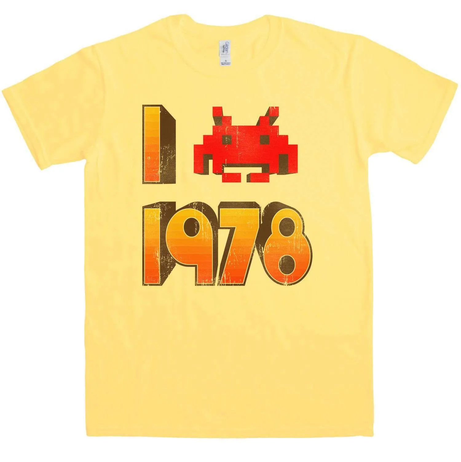 Invader I Heart 1978 T-Shirt sold by 8Ball