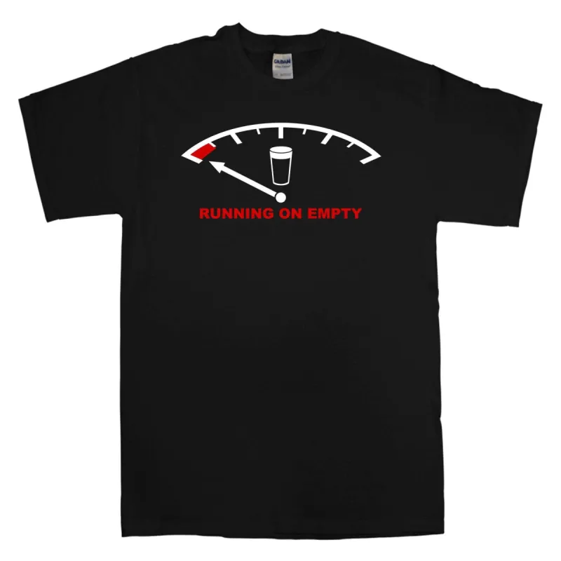 Running On Empty T-Shirt sold by 8Ball