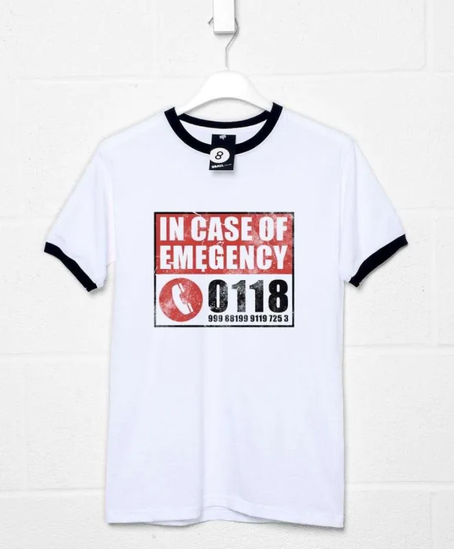 0118 999 88199 9119 725 3 T-Shirt made by 8Ball