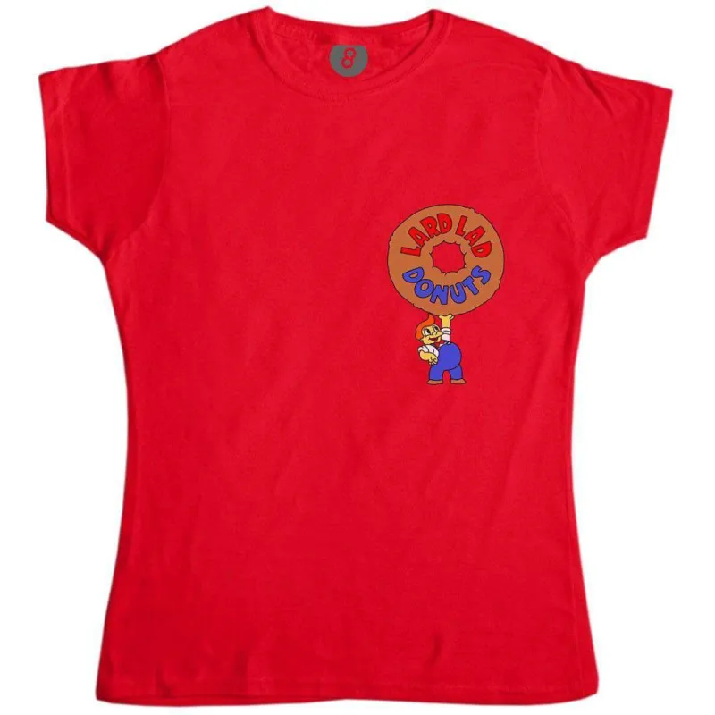 Lard Lad Donuts Womens Style T-Shirt sold by 8Ball