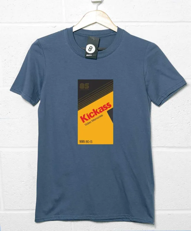 Kickass Video Tape T-Shirt sold by 8Ball