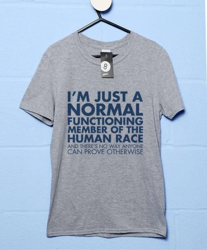 Normal Member Of The Human Race T-Shirt sold by 8Ball