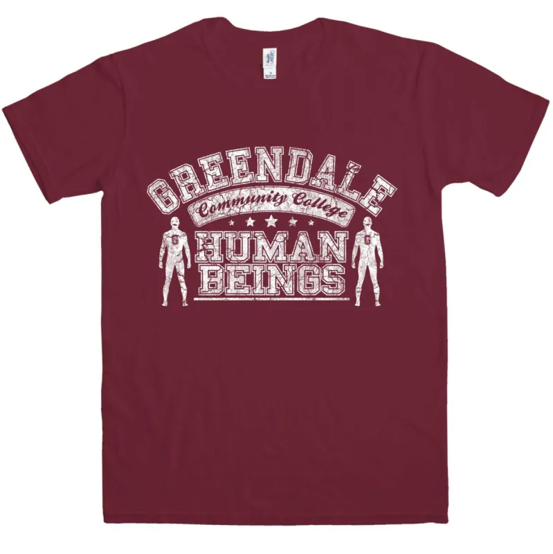 Greendale Human Beings T-Shirt sold by 8Ball