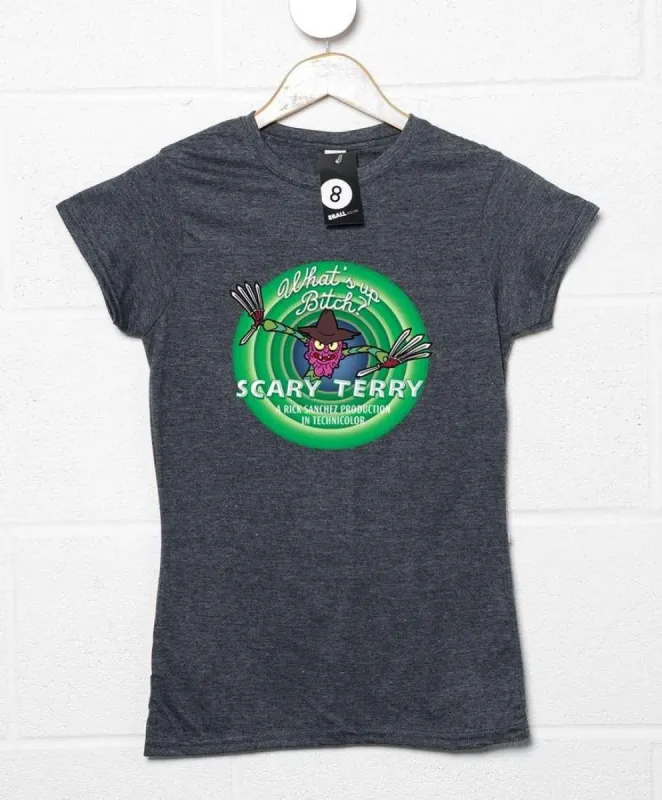 Scary Terry Whats Up T-Shirt for Women sold by 8Ball