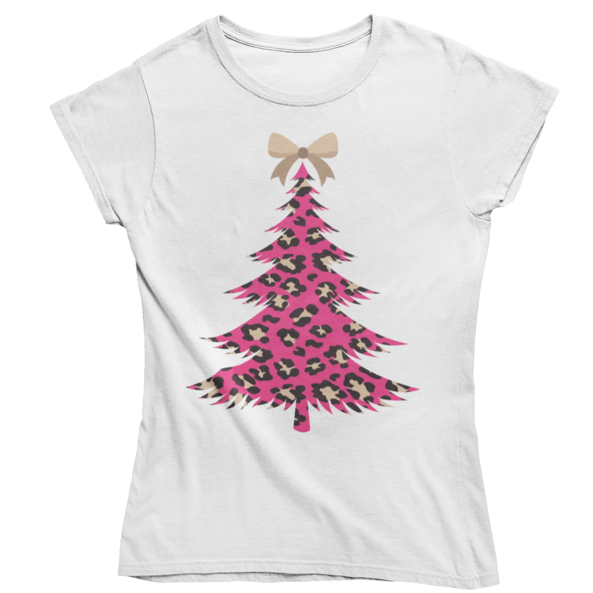 Christmas Tree Womens Style T-Shirt sold by 8Ball product image thumbnail 5