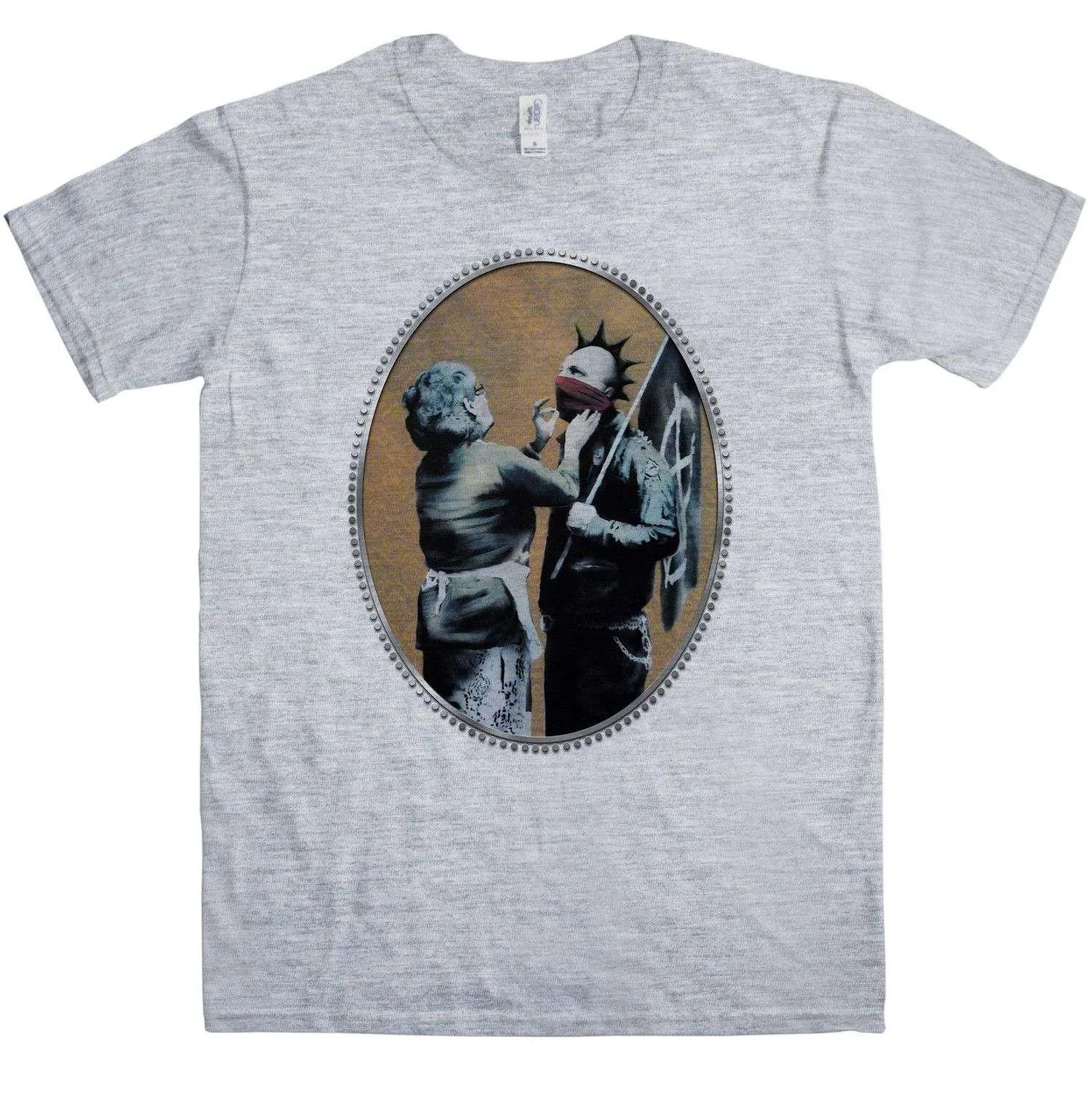 Banksy Anarchist T-Shirt sold by 8Ball