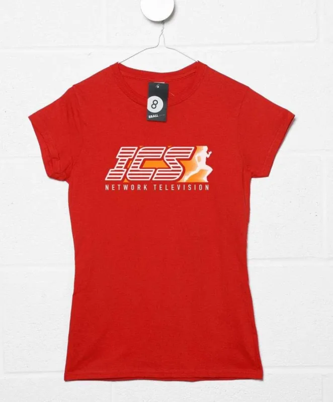 ICS Network Runner Logo Womens T-Shirt sold by 8Ball