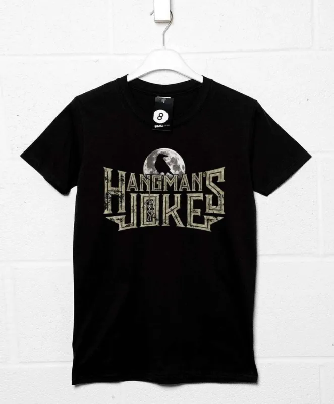 Hangmans Joke Crow Silhouette T-Shirt sold by 8Ball