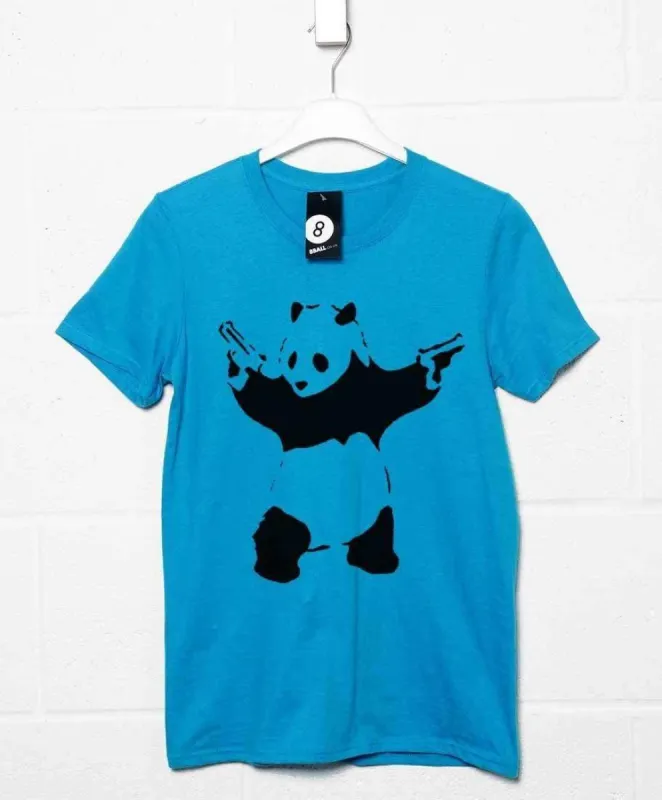 Banksy Panda T-Shirt sold by 8Ball