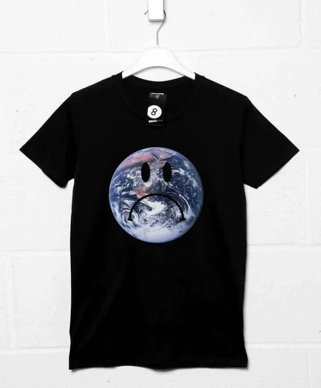 Sad Planet T-Shirt As Worn By Simon Pegg sold by 8Ball