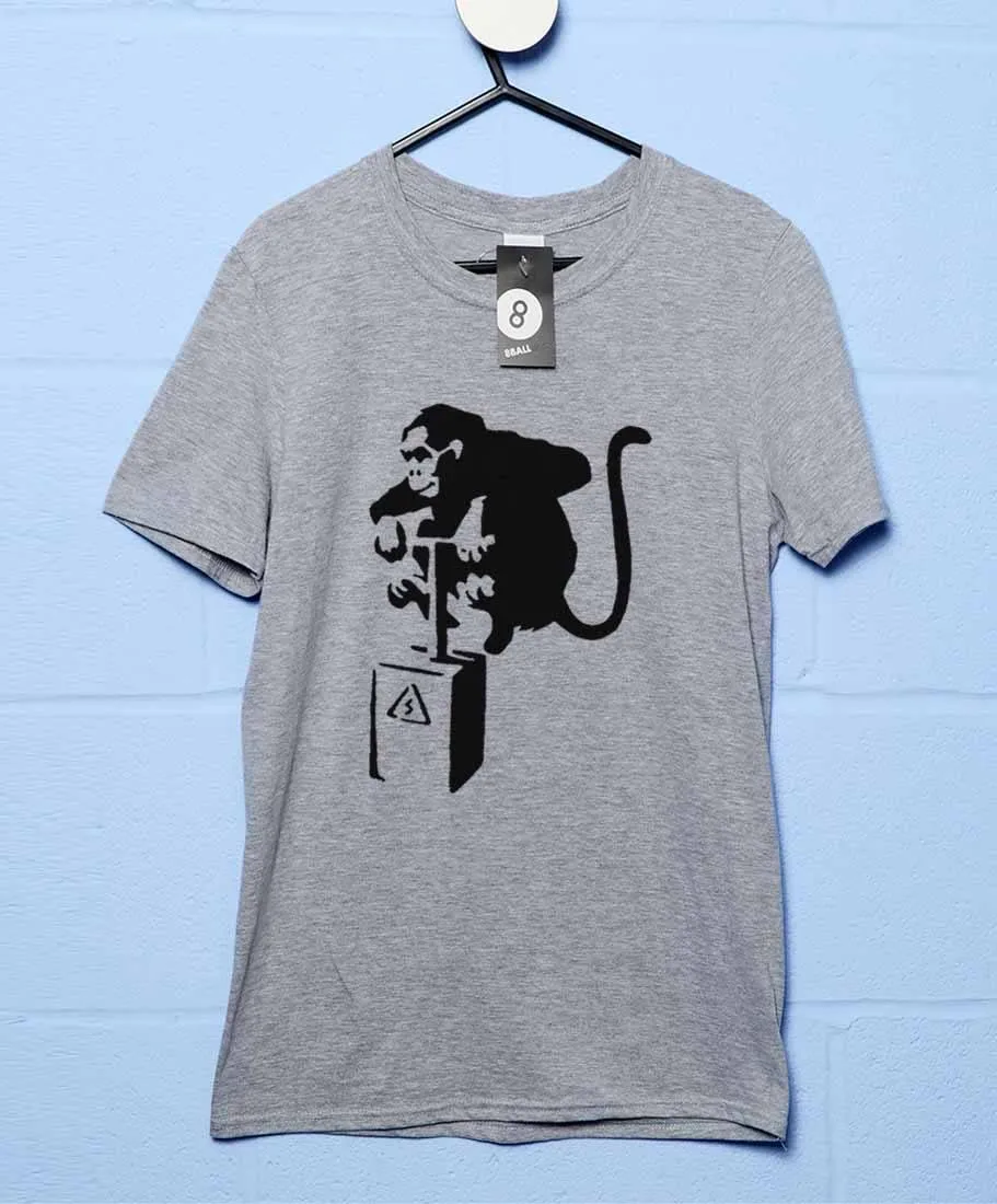 Banksy Detonator Monkey T-Shirt sold by 8Ball product image thumbnail 5