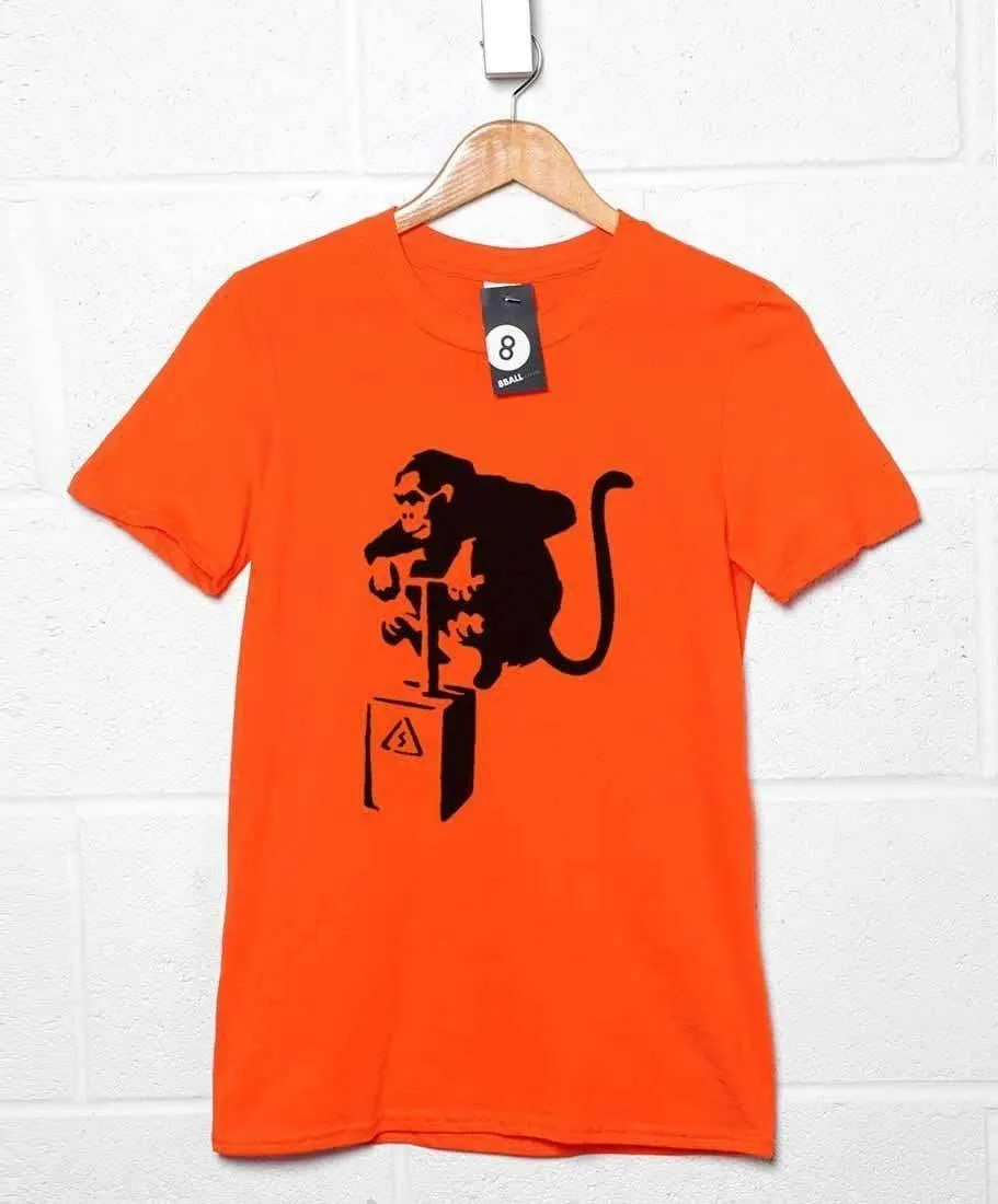 Banksy Detonator Monkey T-Shirt sold by 8Ball