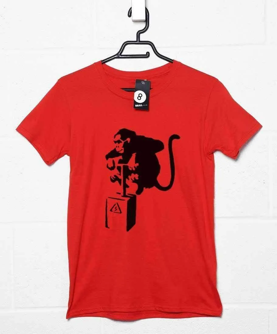 Banksy Detonator Monkey T-Shirt sold by 8Ball product image thumbnail 2