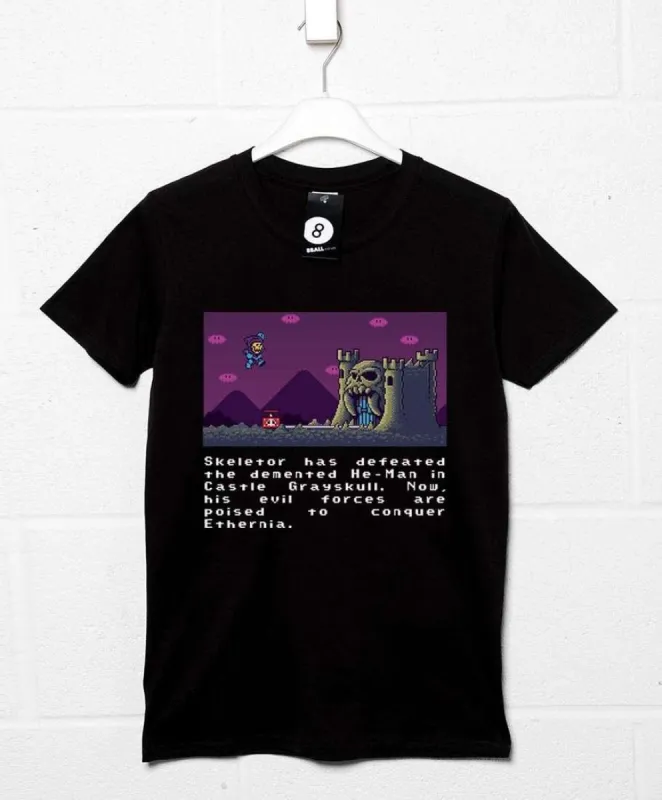 Super Skeletor World T-Shirt sold by 8Ball