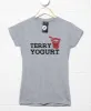 Terry Loves Yogurt Womens T-Shirt sold by 8Ball
