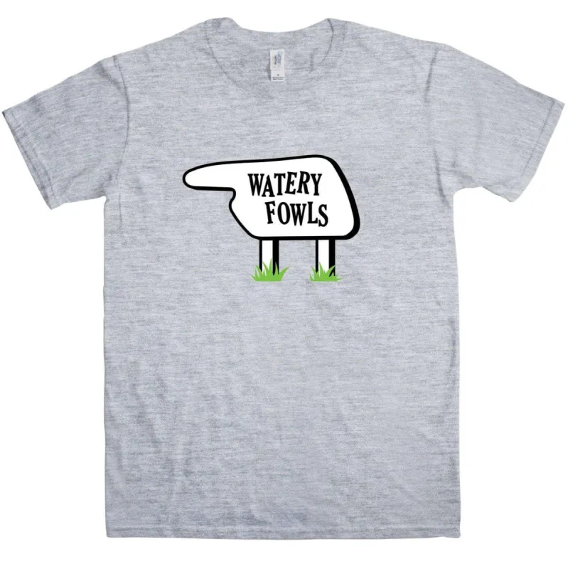 Watery Fowls T-Shirt sold by 8Ball