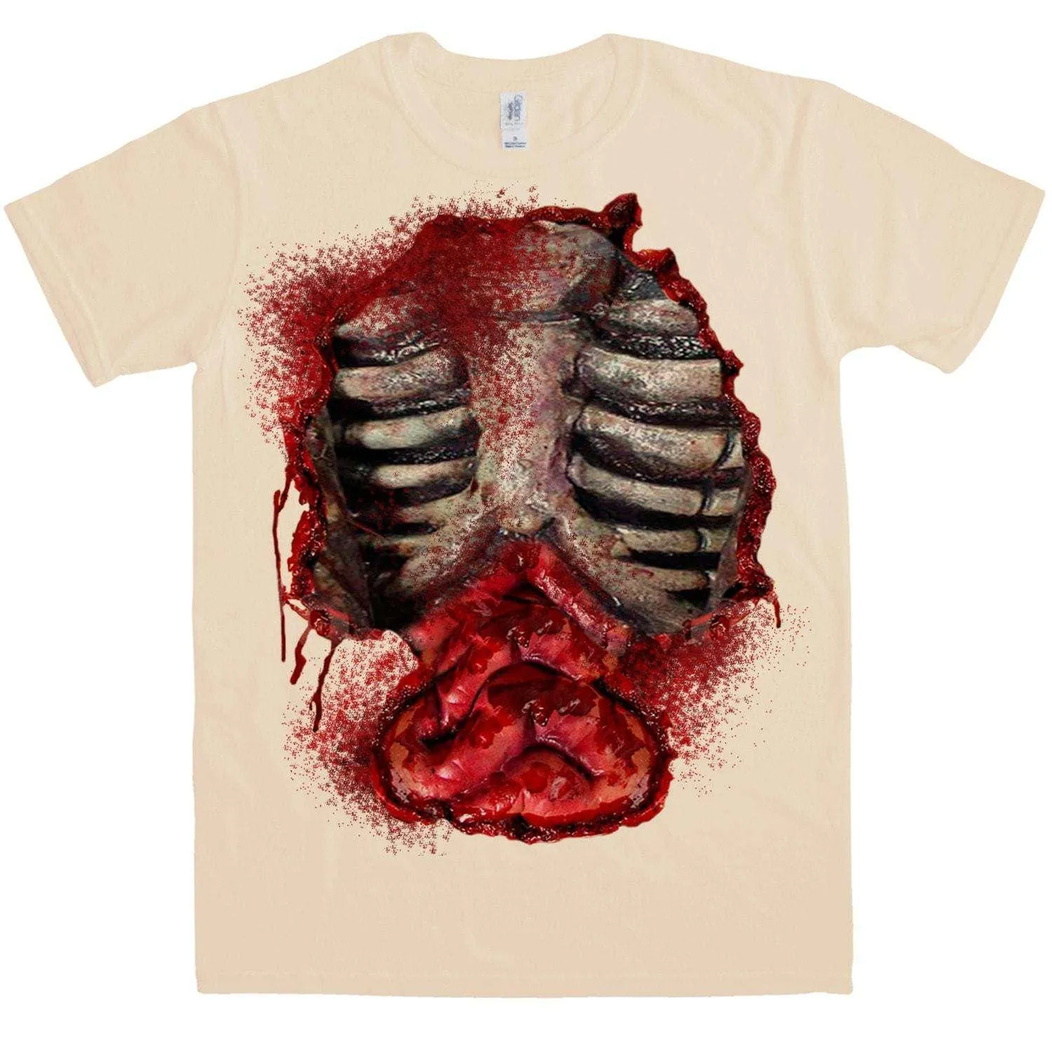 Zombie Open Chest T-Shirt sold by 8Ball