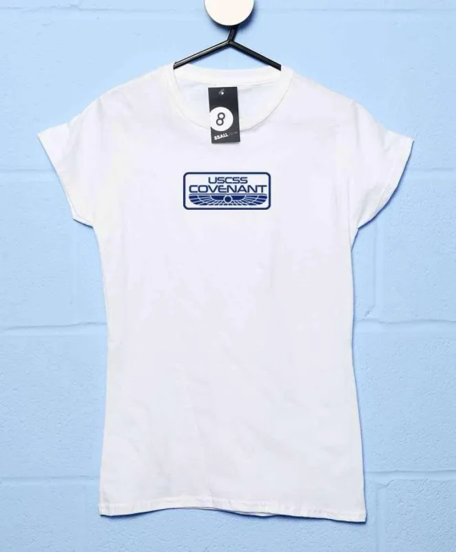 Covenant Crew Fitted Womens T-Shirt sold by 8Ball