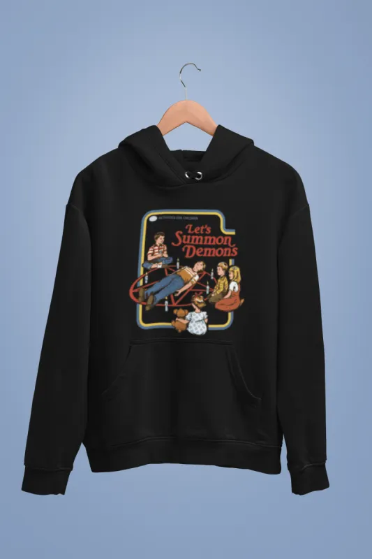 Steven Rhodes Let's Summon Demons Printed Hoodie sold by 8Ball