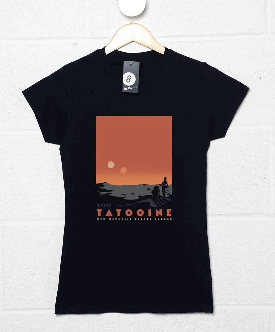 Visit Tatooine Mens T-Shirt sold by 8Ball product image thumbnail 3