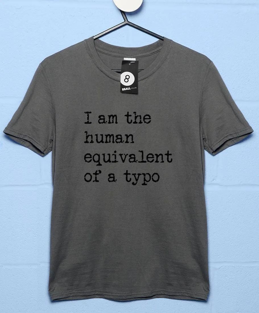 Human Typo T-Shirt sold by 8Ball