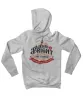 Merry Bright Light Company Colour Back Printed Christmas Hoodie sold by 8Ball
