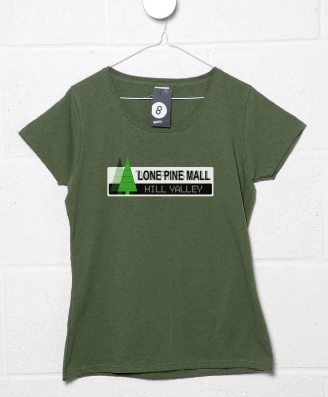 Twin Pines to Lone Pine Mall Womens Fitted T-Shirt sold by 8Ball