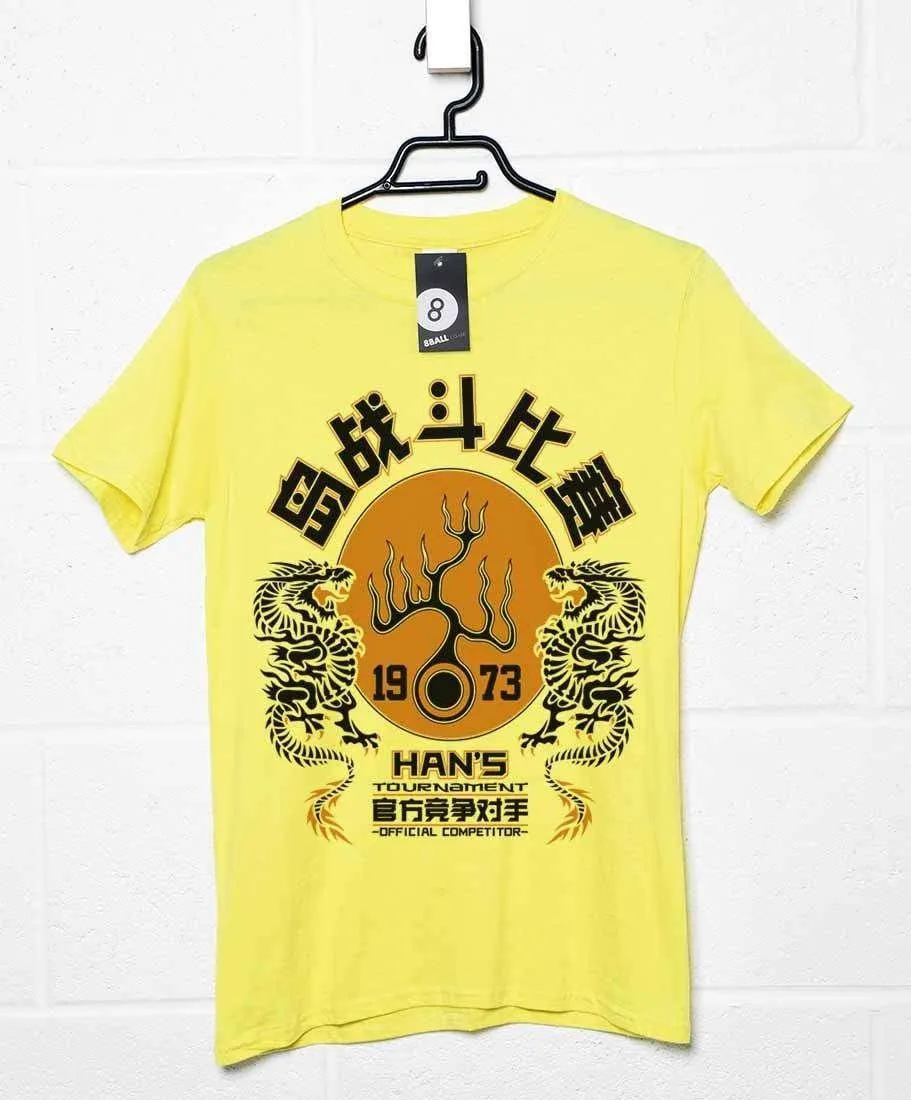 Han's Tournament Competitor T-Shirt sold by 8Ball
