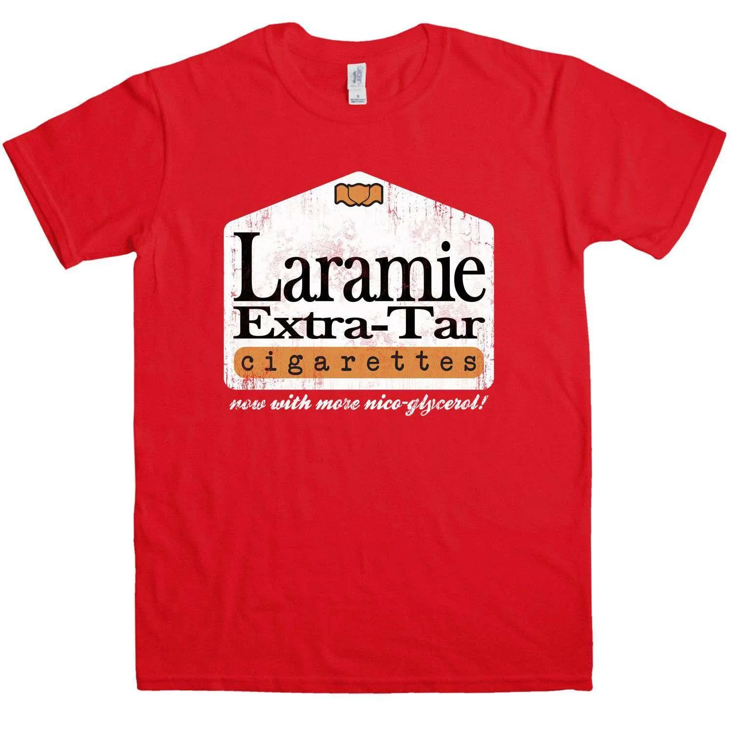 Laramie Cigarettes T-Shirt sold by 8Ball