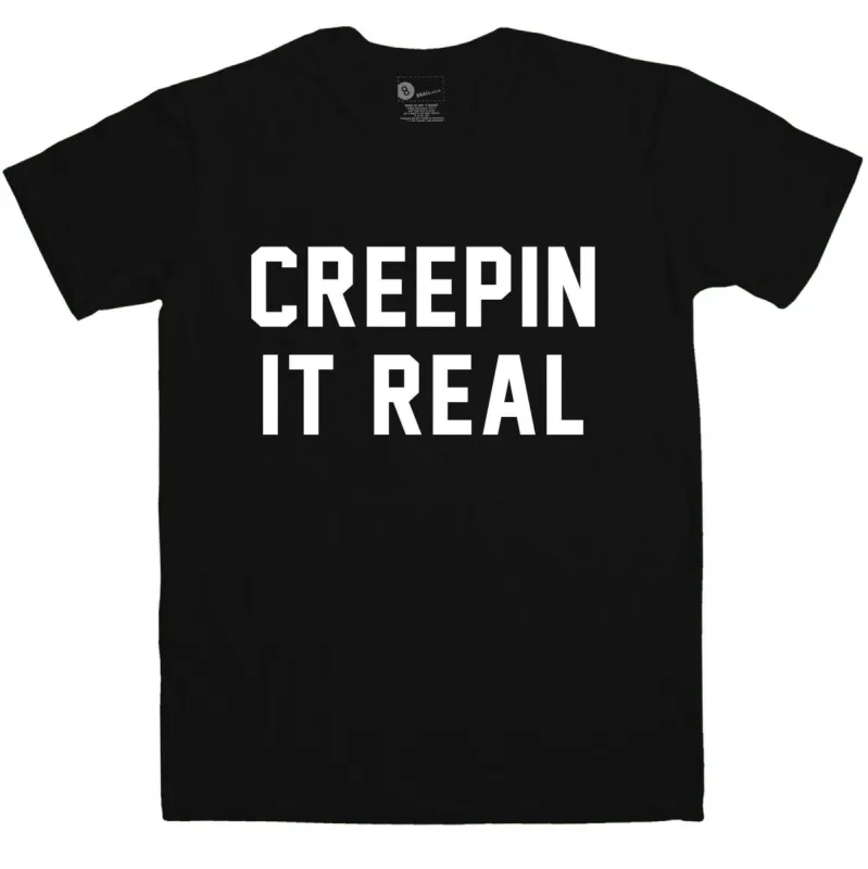 Fancy Dress Halloween Creepin It Real T-Shirt made by 8Ball