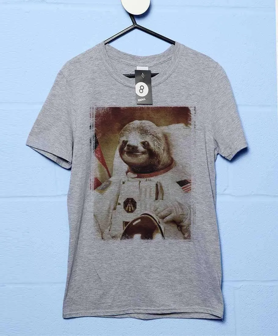 Astronaut Sloth T-Shirt sold by 8Ball product image thumbnail 2
