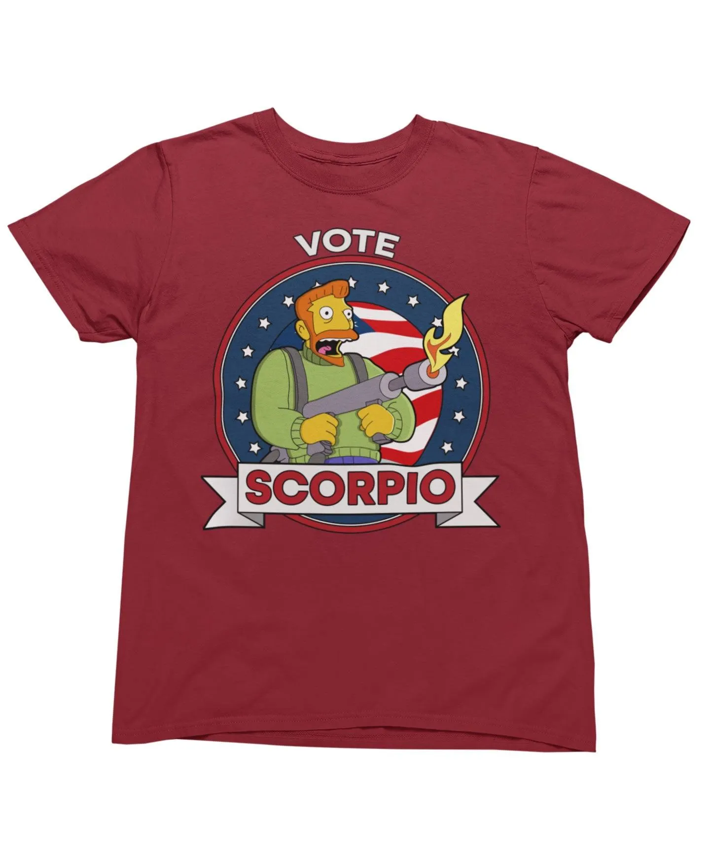 Top Notchy Vote Scorpio T-Shirt sold by 8Ball product image thumbnail 2
