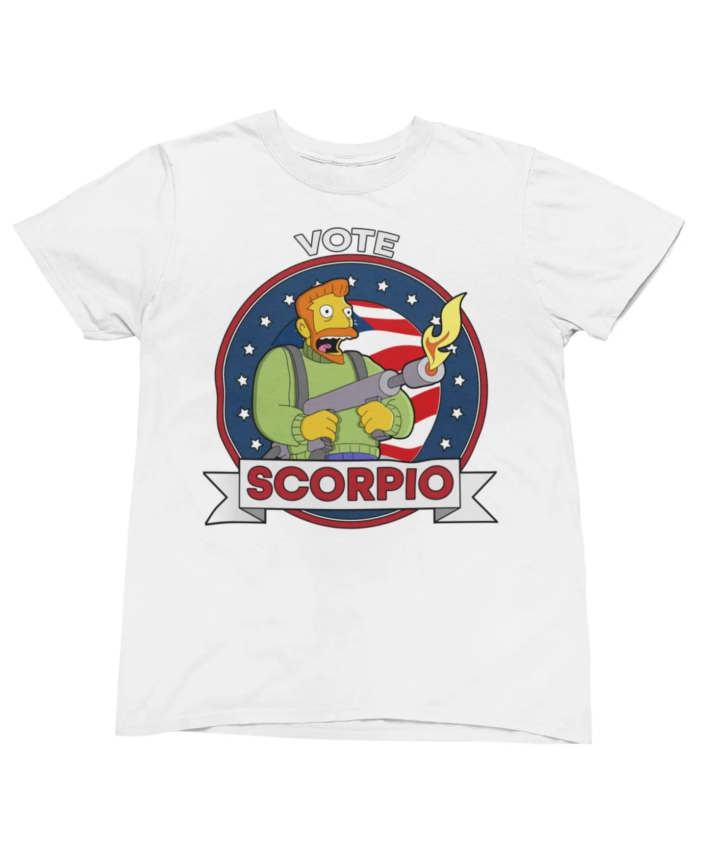 Top Notchy Vote Scorpio T-Shirt sold by 8Ball product image thumbnail 3