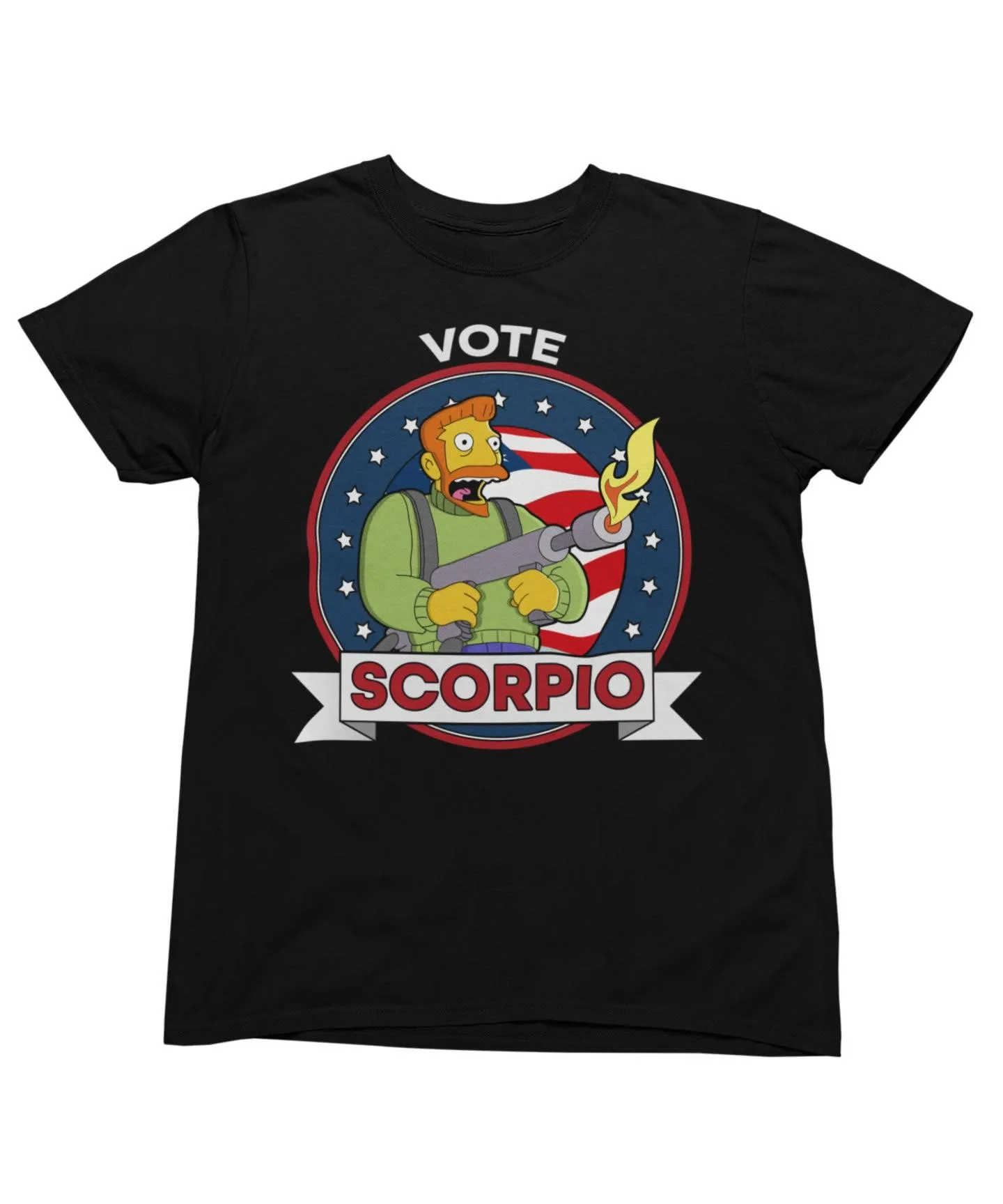 Top Notchy Vote Scorpio T-Shirt sold by 8Ball product image thumbnail 4