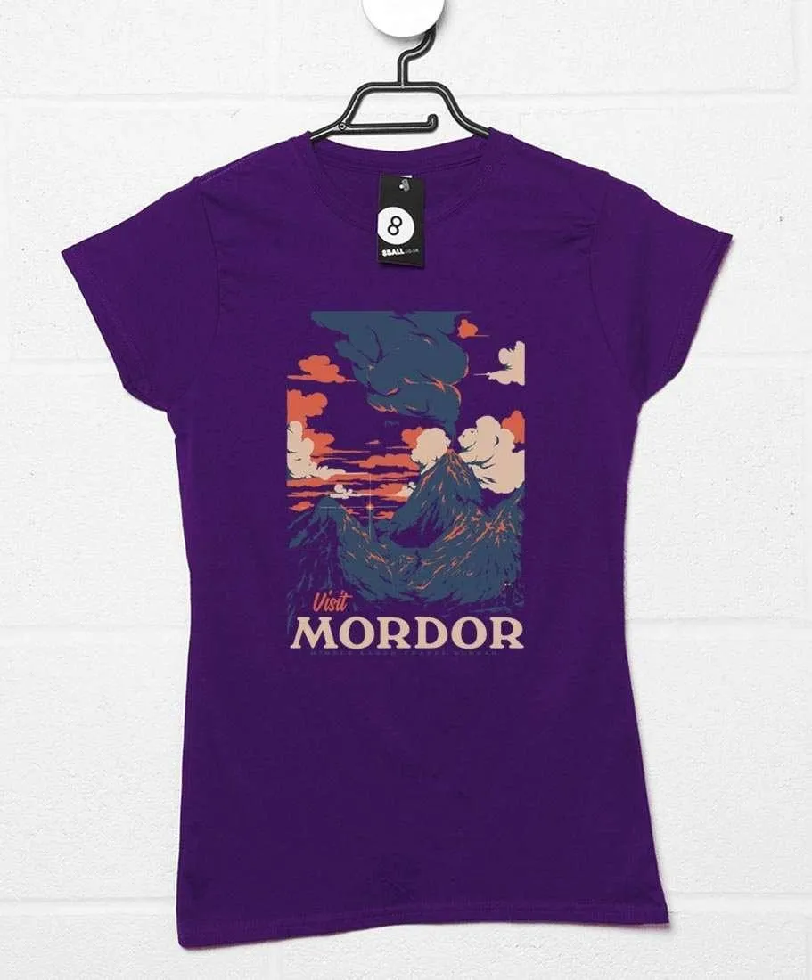 Visit Mordor Volcano T-Shirt for Women sold by 8Ball product image thumbnail 2